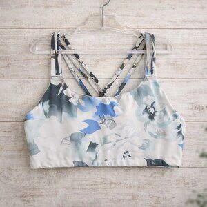 Athleta Hyper Focused Bra in Powervita Floral Print Women’s Size XS